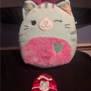 Squishmallows Pastel Cat Plush Bag